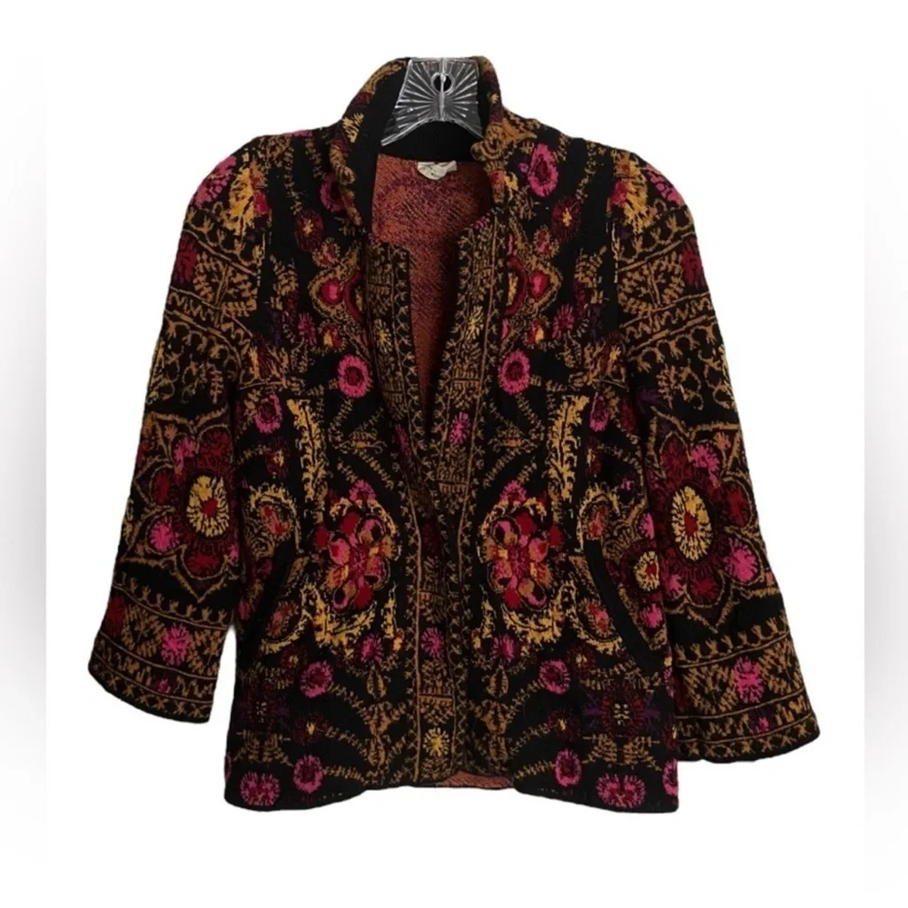 Anthropologie MOTH Payton Jacquard Jacket